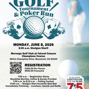 13th Annual Golf Tournament Flyer 2026