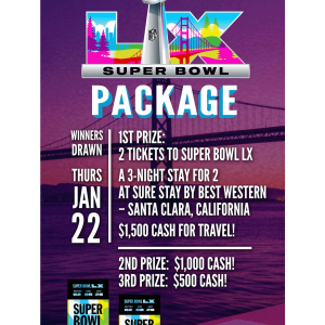 SUPER BOWL 60 PRIZE DETAILS - Flyer 2025/2026